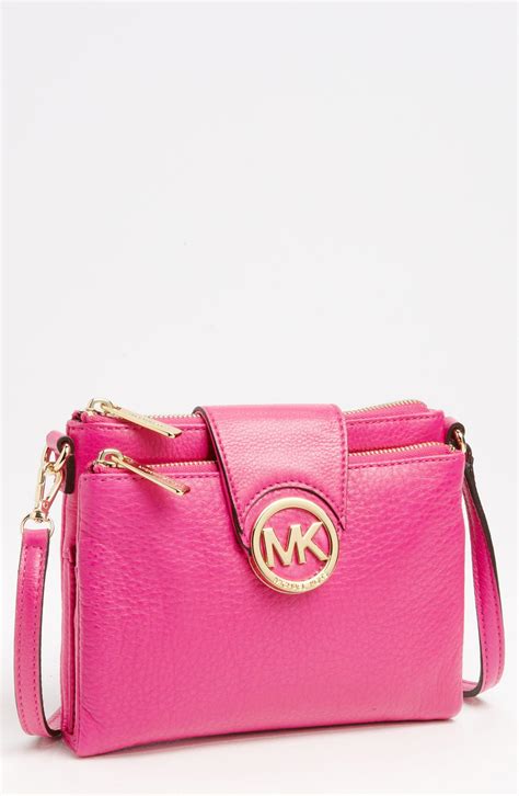 michael kors pink crossbody bag|michael kors pink suitcase.